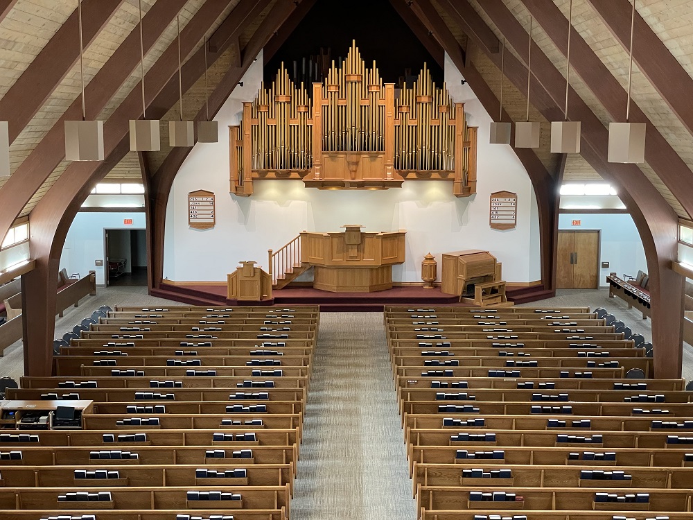 Foto: interieur N.R.C. Norwich (Canada)