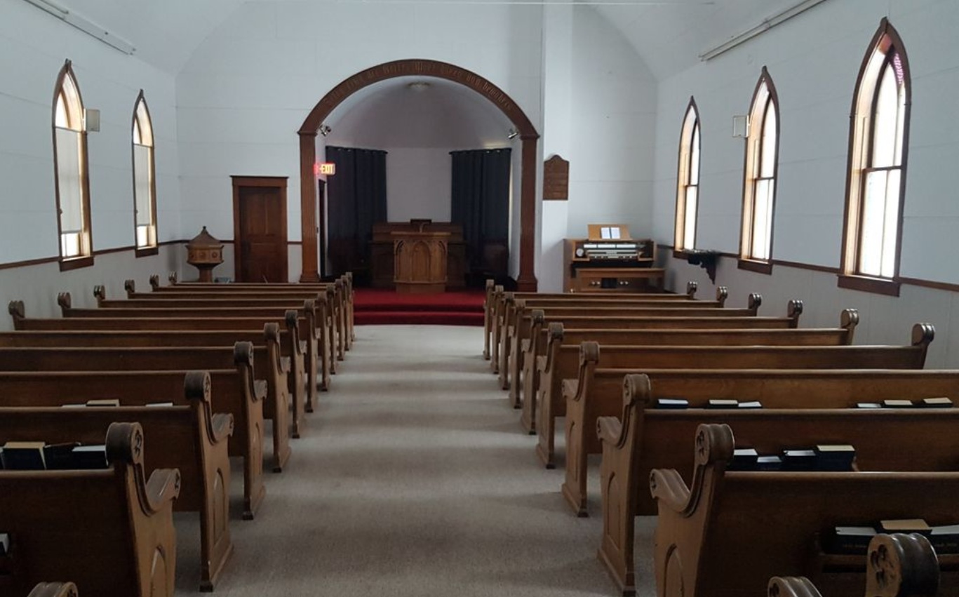 De gemeente Rosthern (Canada, foto) nam in de achterliggende week een nieuw kerkgebouw in gebruik.